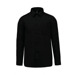 CHEMISE HOMME MANCHES LONGUES K545 NOIR