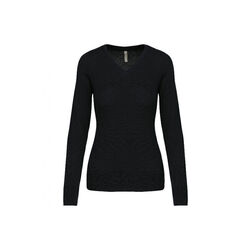 K966 PULL COL V FEMME