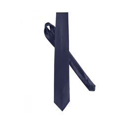 CRAVATE SATIN&Eacute;E NAVY