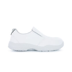 Mocassins de s&eacute;curit&eacute; BRICE S2 SRC BLANC