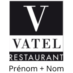 BRODERIE MONOGRAMME POUR LES CHEFS